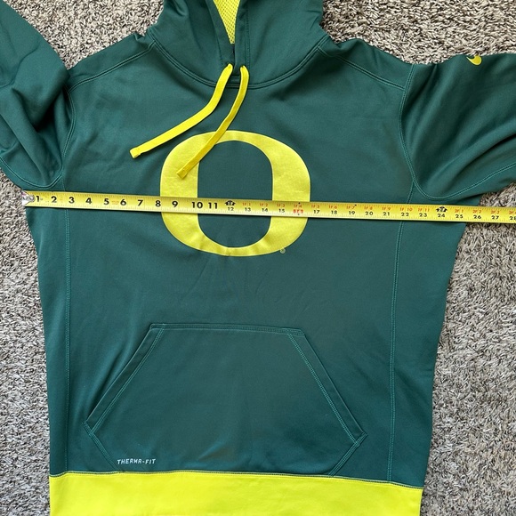 Oregon Ducks Nike Therma-Fit Hoodie Mens Size Large Y2K - Picture 10 of 11